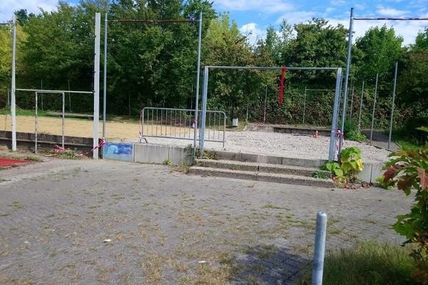 Alter Beachvolleyballplatz